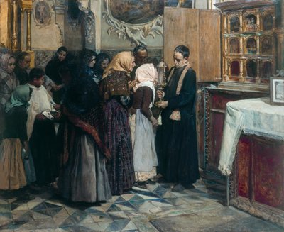 Das Küssen des Relikts von Joaquín Sorolla